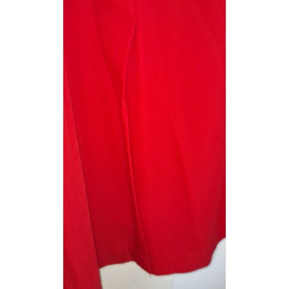 A Champagne Women's Two Piece Dress Red Vintage Embellished Grandma Core 24W - Picture 10 of 11